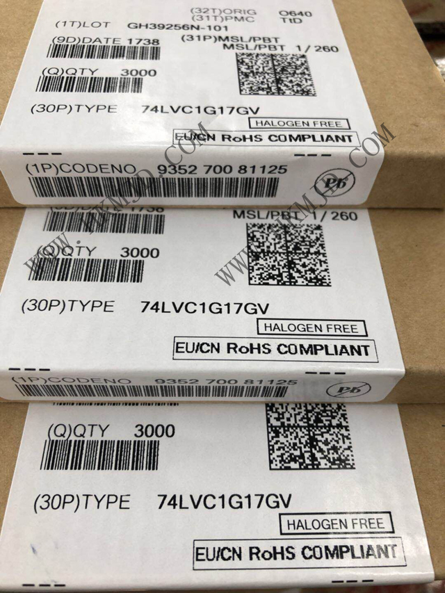 NXP 74LVC1G17GV 邏輯緩沖器，驅(qū)動(dòng)器，接收器，收發(fā)器