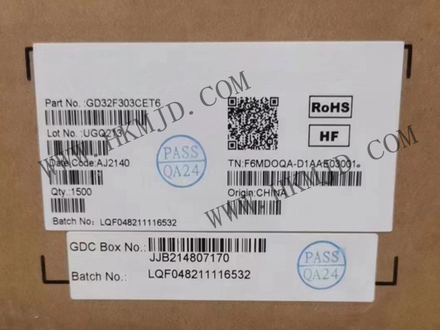 供應32位微控制器 GD32F303CET6 Arm Cortex-M4高性能內核