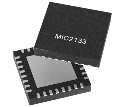 Microchip MIC2133YML 75V，雙相同步降壓PWM控制器 32VQFN