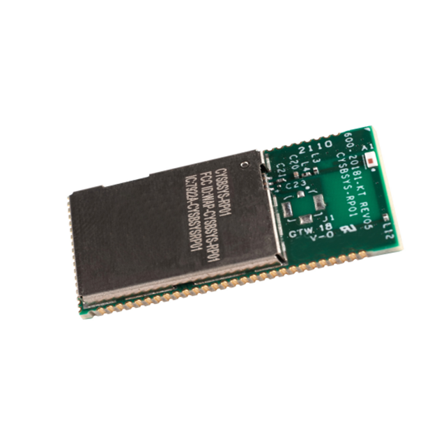 供應(yīng)英飛凌 CYSBSYS-RP01 WiFi 802.11a/b/g/n 藍牙 5.0 收發(fā)器模塊