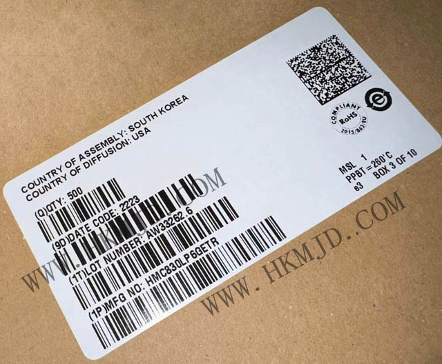 HMC830LP6GETR 一款低噪聲、寬帶、分?jǐn)?shù)-N 鎖相環(huán) (PLL)