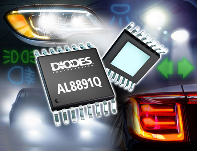 Diodes 公司宣布推出AL8891Q LED 驅(qū)動器，擴大符合汽車標準的產(chǎn)品組合。