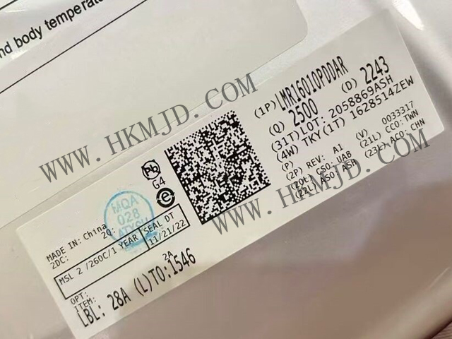 LMR16010PDDAR(TI): SIMPLE SWITCHER? 60V、1A 降壓轉(zhuǎn)換器（IQ 為 40μA）