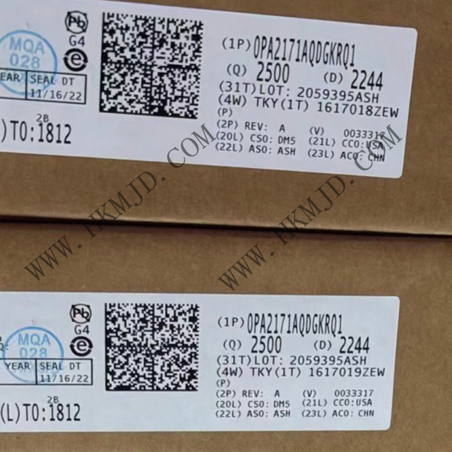 汽車級放大器_OPA2171AQDGKRQ1_36V、3MHz、低功耗運算放大器