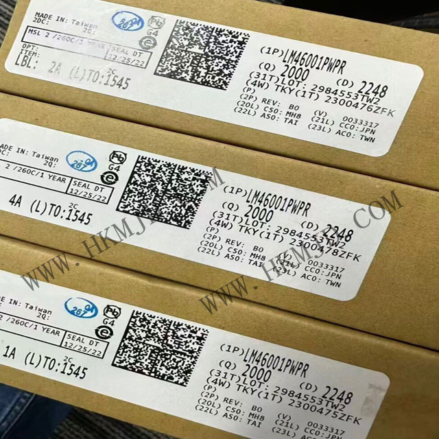 【技術資料】（TI）LM46001PWPR 3.5 至 60V、1A 同步降壓轉換器